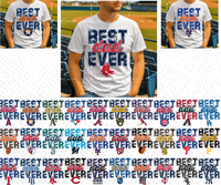 Best Dad Ever Baseball
