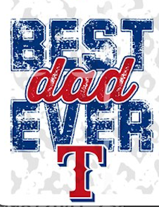 Best Dad Ever Baseball