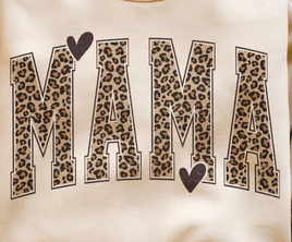 mama leopard heart