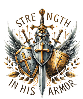 strength in his armor