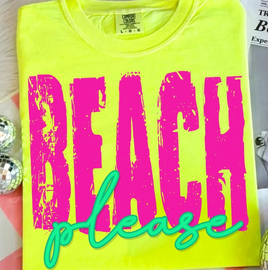 beach please