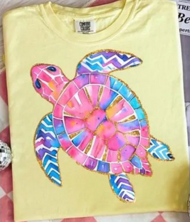 watercolor turtle