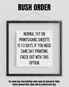 Rush Order