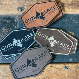 Custom Leather Hat Patch