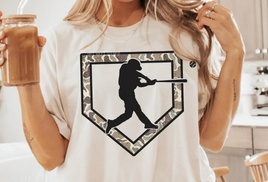 Baseball camo homeplate