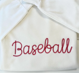 Baseball  Embroidery