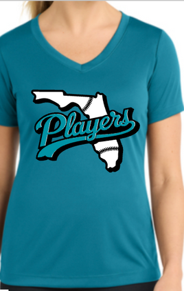 Florida Players womens short sleeve drifit