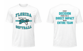 Florida Players Softball Port & Co Performance Practice shirt