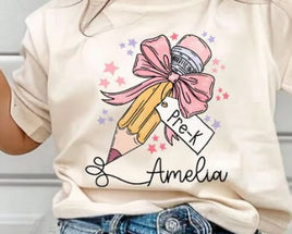 School Themed- Custom name