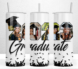 2023 Graduate photo tumbler