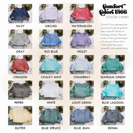 comfort colors color chart