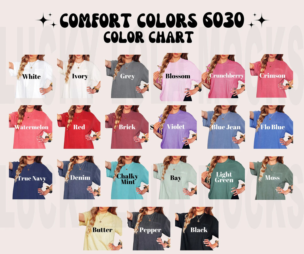 Comfort Colors Pocket T-shirt