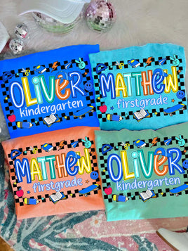 Personalized back to school