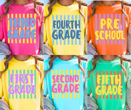 Grade Level Back To School