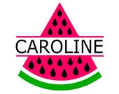 Personalized watermelon