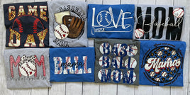 Baseball Solid T-shirts (Large)