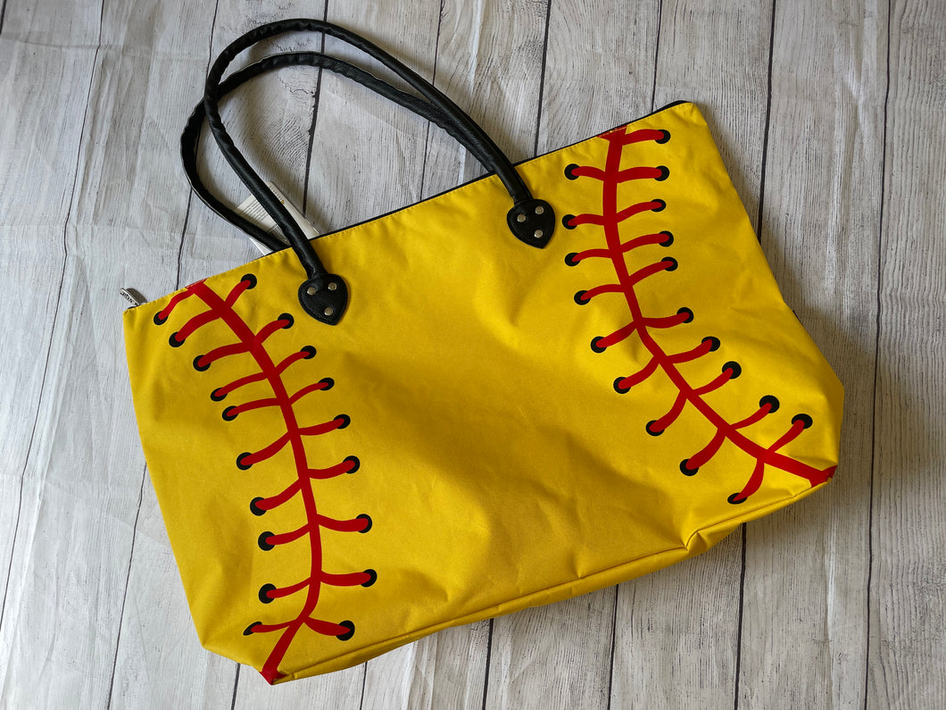 Softball Tote Bag