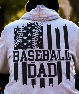 Baseball Dad Flag