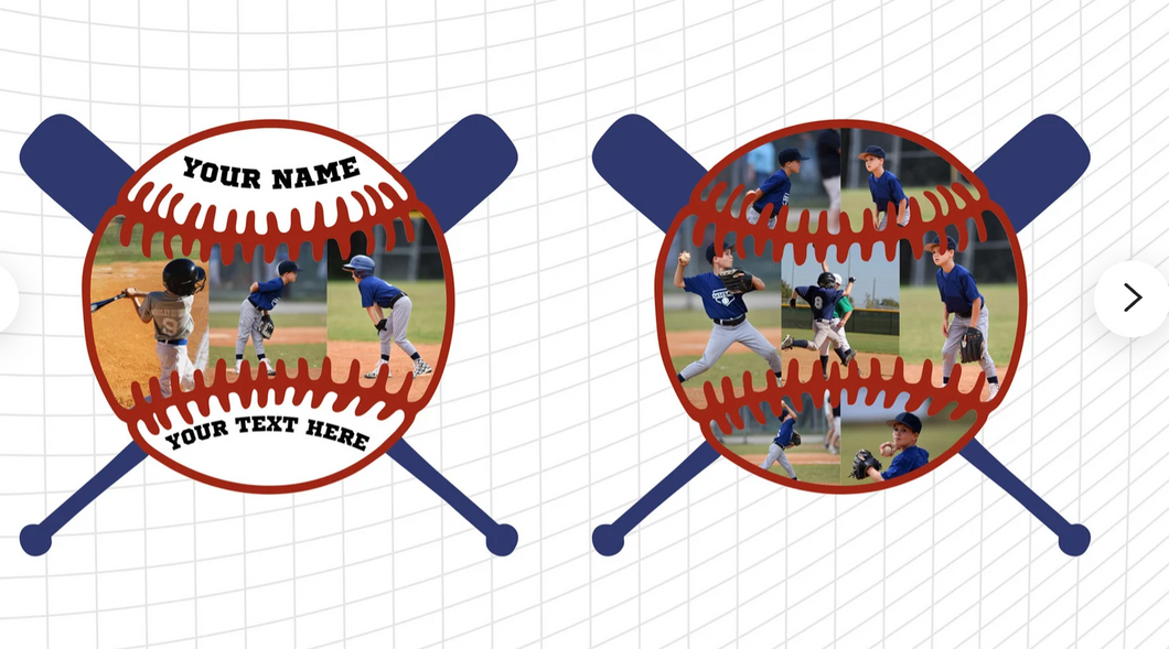 Custom Photo baseball/softball